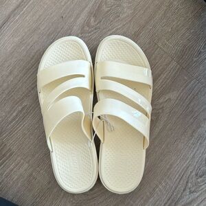 Beige sandals